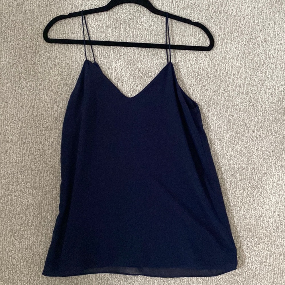 Navy camisole tank